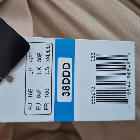 38DDD Wacoal 855213 Perfect Primer UW Bra Nude NWT - Picture 6 of 6